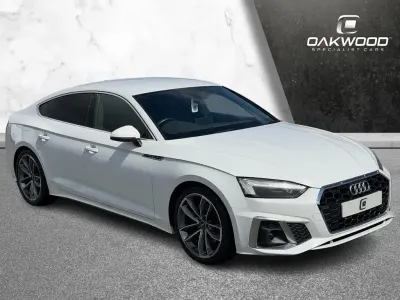Used Audi A5 S-Line 2021 White Coupe