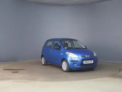 Used Hyundai i10 Classic 67 HP (49 kW) 2008 Blue Hatchback