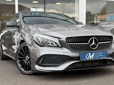 Usado Mercedes CLA220 AMG line 177 HP (130 kW) 2017 Cinzento Sedan