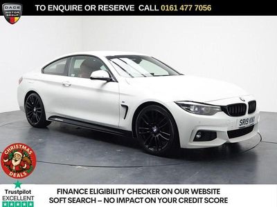 White Used 2019 BMW 420 M Sport Coupe | £12,990 (Fair price)