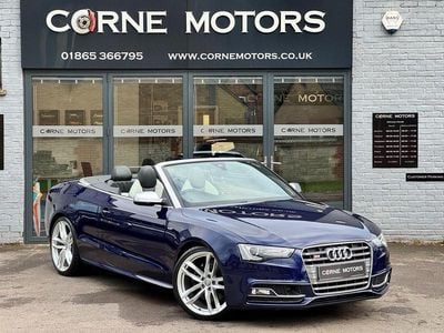 Blue Used 2015 Audi S5 Cabriolet Design Cabriolet | £19,990