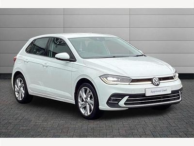 Used VW Polo Style 95 HP (69 kW) 2022 Pure white Hatchback