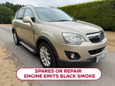 Used Vauxhall Antara 2013 Yellow SUV