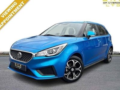 Usado MG MG3 Excite 106 HP (77 kW) 2023 Azul Citadino