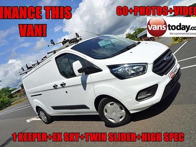 White Used 2019 Ford Transit Custom Trend | £14,988 (Fair price)