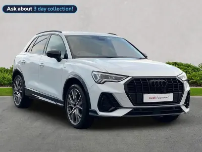 Used Audi Q3 Black Edition 150 HP (110 kW) 2025 White SUV
