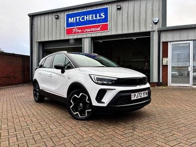 White Used 2022 Vauxhall Crossland Ultimate SUV | £14,695 (Fair price)