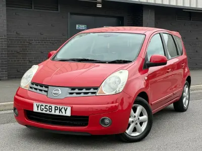 Used Nissan Note Acenta 2008 Red Hatchback