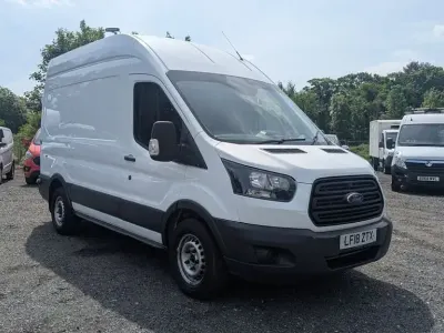 Used Ford Transit 130 HP (95 kW) 2018 White Van