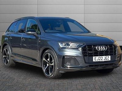 Begagnad Audi Q7 Black Edition 340 HK (250 kW) 2022 Grå SUV