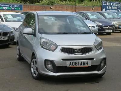 Used Kia Picanto Air 68 HP (50 kW) 2011 Silver Hatchback