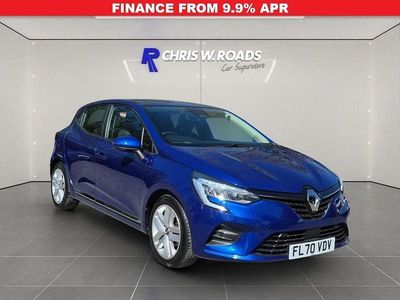 Used Renault Clio V Play 72 HP (52 kW) 2020 Blue Hatchback