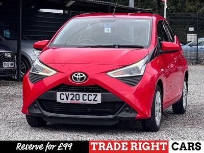 Used Toyota Aygo X-play 69 HP (50 kW) 2020 Red Hatchback