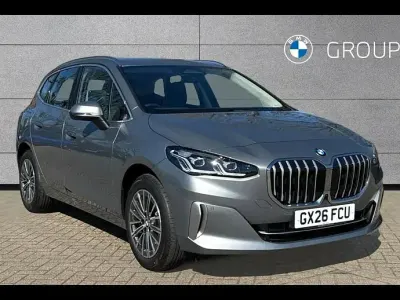 Used BMW 220 Active Tourer Luxury Line 168 HP (123 kW) 2025 Skyscraper grey metallic MPV