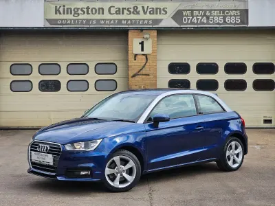 Used Audi A1 Sport 125 HP (91 kW) 2015 Blue Hatchback