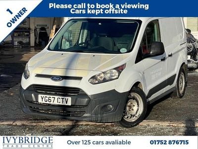 Used Ford Transit Connect 75 HP (55 kW) 2017 White MPV