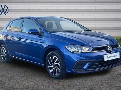 Used VW Polo Life 80 HP (58 kW) 2022 Blue Hatchback