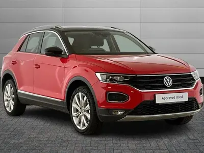 Usado VW T-Roc SEL 150 HP (110 kW) 2021 Vermelho SUV