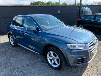 Used Audi Q5 Sport 2018 Blue SUV