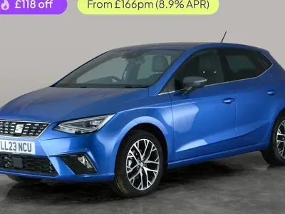 Used Seat Ibiza XCELLENCE 110 HP (80 kW) 2023 Blue Hatchback
