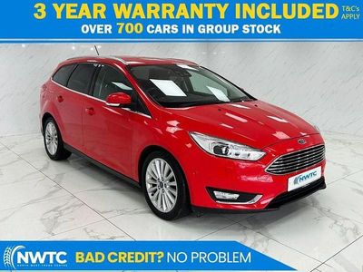 Used Ford Focus Titanium X 182 HP (133 kW) 2017 Red Estate