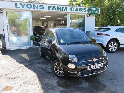 Used Fiat 500 Dolcevita 70 HP (51 kW) 2022 Black Hatchback