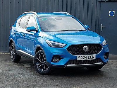 Used MG ZS Exclusive 106 HP (77 kW) 2024 Blue SUV