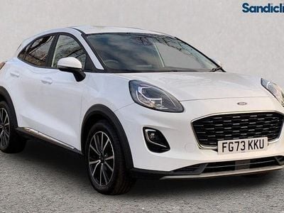 Used Ford Puma Titanium 125 HP (91 kW) 2023 White Hatchback
