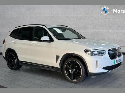 White Used 2021 BMW iX3 Comfort Edition SUV | £26,087 (Fair price)
