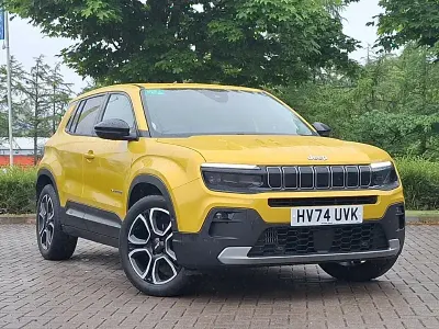 Used Jeep Avenger Summit 100 HP (73 kW) 2024 Yellow SUV