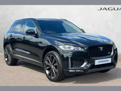Used Jaguar F-Pace 296 HP (217 kW) 2020 Black SUV
