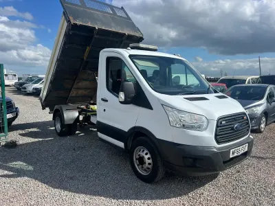 Used Ford Transit 125 HP (91 kW) 2015 White Van