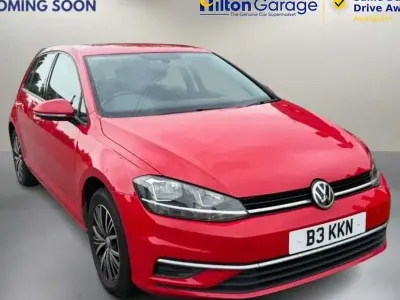 Used VW Golf VII SE 2018 Red Hatchback