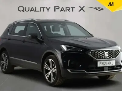 Used Seat Tarraco XCELLENCE Lux 150 HP (110 kW) 2021 Black SUV