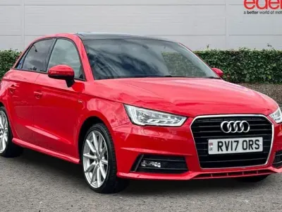 Used Audi A1 Sportback S-Line 150 HP (110 kW) 2017 Red Hatchback