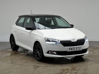 Used Skoda Fabia Colour Edition 95 HP (69 kW) 2021 White Hatchback