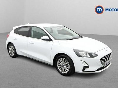 White Used 2020 Ford Focus Titanium Hatchback | £12,849 (Fair price)