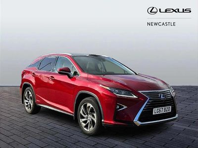 Used Lexus RX450h 308 HP (226 kW) 2017 Red SUV