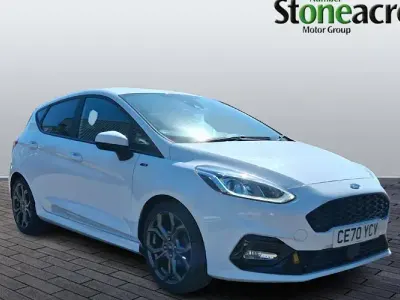 Used Ford Fiesta ST-Line 95 HP (69 kW) 2020 White Hatchback