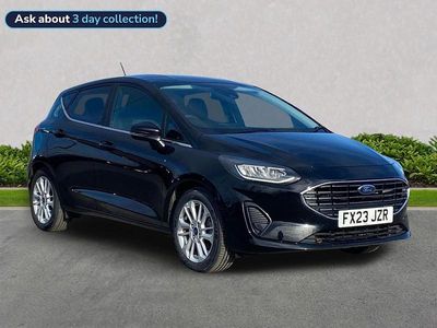 Used Ford Fiesta Titanium 2023 Black Hatchback
