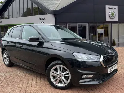 Used Skoda Fabia SE L 85 HP (62 kW) 2024 Black magic pearl effect Hatchback