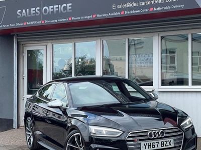 Black Used 2017 Audi S5 Sportback Comfort Hatchback | £19,495 (Fair price)
