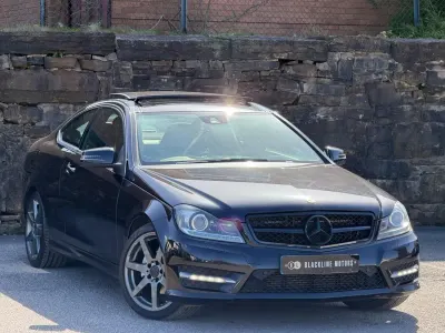 Używany Mercedes C220 Sport Edition 170 KM (125 kW) 2014 Czarny Coupe