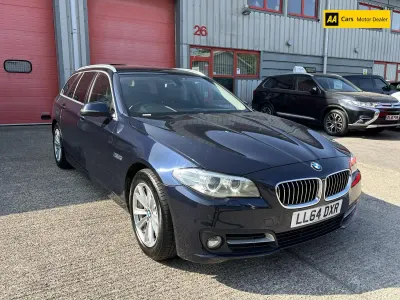 Used BMW 520 Performance 190 HP (139 kW) 2014 Blue Estate