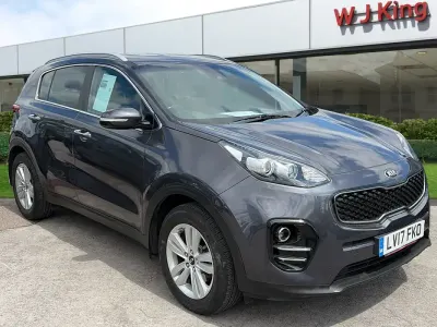 Used Kia Sportage 130 HP (95 kW) 2017 Silver SUV