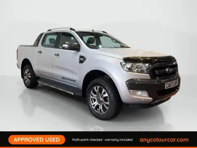 Used Ford Ranger Wildtrack 200 HP (147 kW) 2018 Silver Pickup