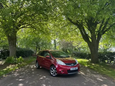 Used Nissan Note N-TEC 2011 Red Hatchback