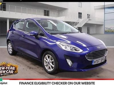 Blue Used 2018 Ford Fiesta Zetec Hatchback | £7,940 (Good price)