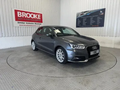 Usado Audi A1 S-Line 2017 Cinzento Citadino