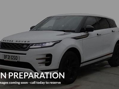 Used Land Rover Range Rover evoque R-Dynamic 204 HP (150 kW) 2021 White SUV
